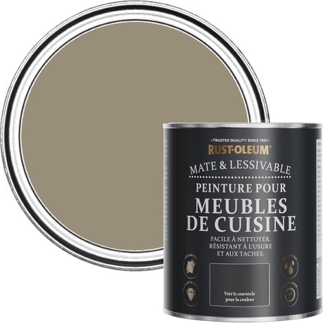 Peinture Brune pour Meubles de Cuisine, Finition Mate - Café Deluxe 750ml (1/5)