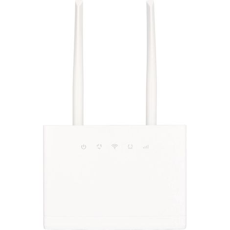 Routeur WiFi 4G LTE R311 Pro CPE 300 Mbps, compatible avec 32 utilisateurs, modem 4G LTE avec emplacement pour carte SIM, 2 antennes 5 dBi pour l'Afrique, prise UE 100-240 V (1/5)