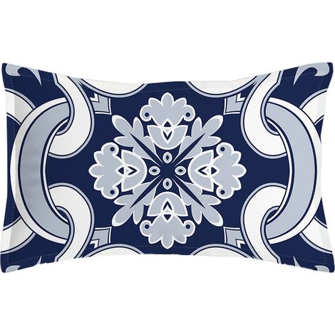 Housse de coussin décorative rectangulaire en coton et lin 3050 cm (1/5)