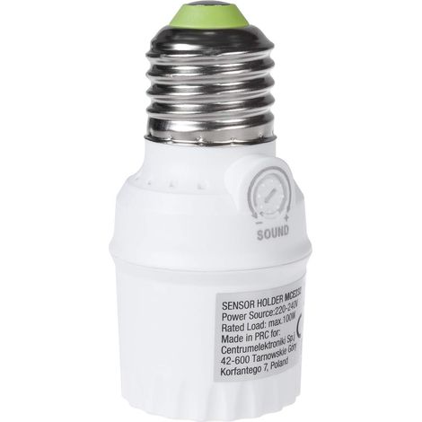 Lampada maclean mce232 sensore sonoro 100W 360° (1/4)