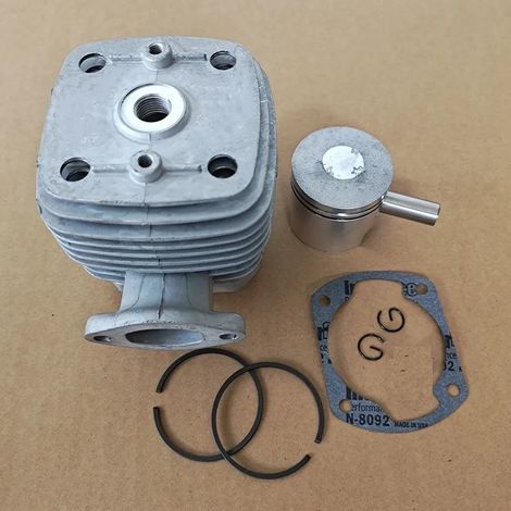 EC08 1E50FW 5801028000 Zylinder-Kolben-Satz - Kompatibel mit Kawasaki Zweitaktmotoren FD501V, FD661V, FH500V, FH580V, FH641V, FX651V - Ersetzt die Originalteilenummer 58010-2800