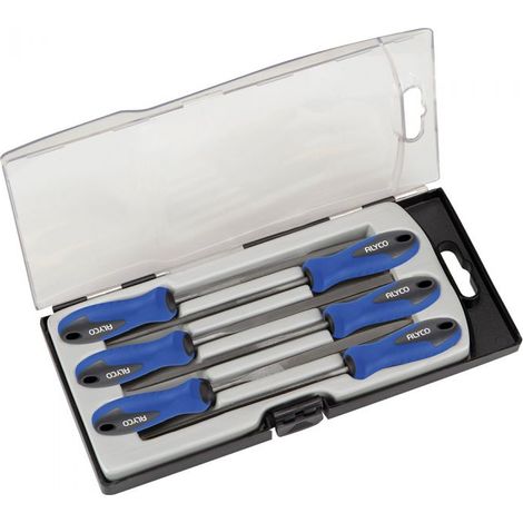 JEU DE 6 LIME DE 100 MM AVEC PLASTIQUE (1/2)