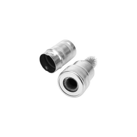 Cepillo de acero inoxidable para limpiar los terminales plateados de la batería del vehículo (1 unidad) - Crezuo