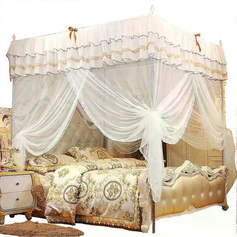 Moustiquaire de luxe Princesse, rideau de lit à baldaquin, moustiquaire de literie (1/4)