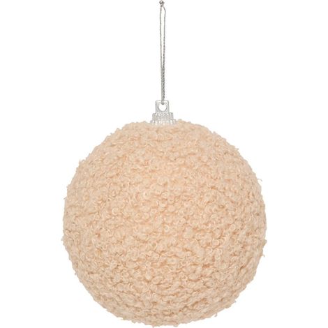Bdn plf bouclette rose 80mm - Feeric lights & christmas