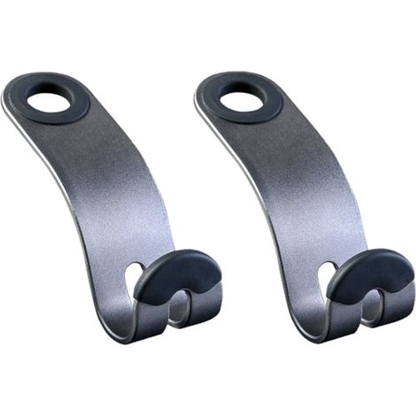 Ganci metallici per auto, ganci universali per sedili auto, adatti per riporre oggetti sui sedili posteriori, robusti ganci per auto, utilizzabili per appendere borse, cappotti, ecc., accessori per au (1/4)