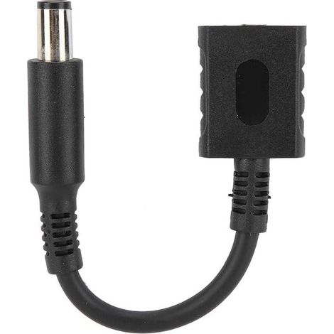 DC-Netzteil-Anschlussstecker 4,5 x 3 mm auf 7,4 x 5,0 mm – Buchse auf Stecker – Geeignet für 7,4 mm x 5,0 mm – ABS – 4,5 x 3 mm