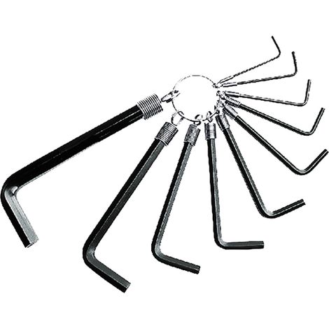 CHIAVI ESAGONALI 8 pz  - TOPTOOLS