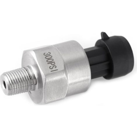 Druckmessumformer aus Edelstahl für Öl, Kraftstoff, Luft und Wasser (300 PSI) (1/5)