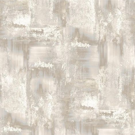 Metallic Industrial Effect Wallpaper Taupe Grey Textured Abstract Feature Wall (1/4)