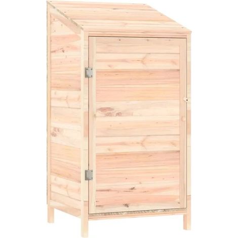 Chalet de jardin, 55 x 52 x 112 cm, en bois de cèdre massif (1/2)