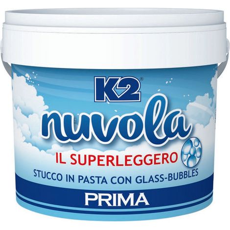 Stucco K2 pâte Nuvola 2,5 L – finition blanche lisse SL3000
