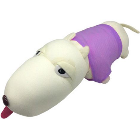 Lot en bambou charbon actif anti-odeur pour auto maison - Chien poupée déco 28cm violet - Absorption formaldéhyde désodorisant (1/5)