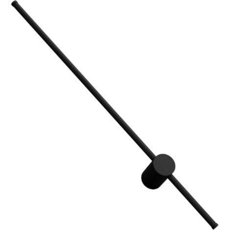 Applique moderno lampadari bartalini ssapmoc nero led metallo orientabile