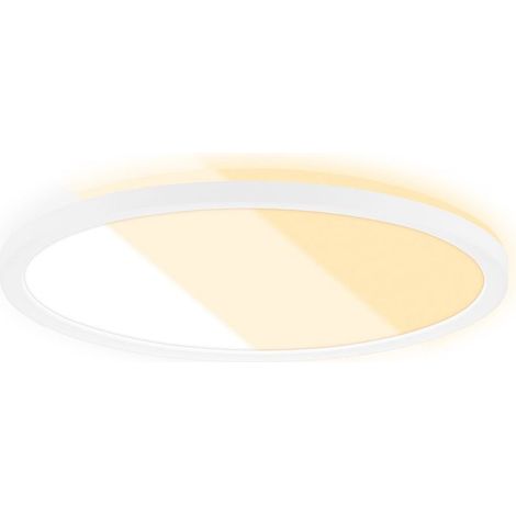 Panneau LED 18W, éclairage LED blanc, fixation incluse, 1 pièce, modèle standard pour plafond et mur, éclairage intérieur performant (1/5)