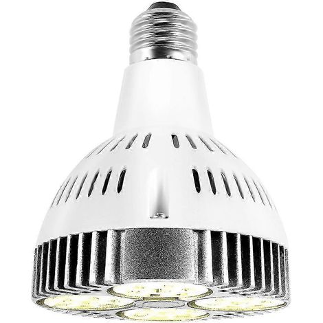 Ampoule LED E27 35W à spectre complet, blanc chaud, pour la croissance des plantes d'intérieur et du jardin. (1/5)