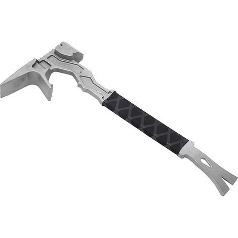 Outils de démontage, marteau, pied de biche, extracteur de clous, couteau à sculpter, pince, marteau à bois, couteau à sculpter, équipement de camping (longueur 33cm) (1/5)