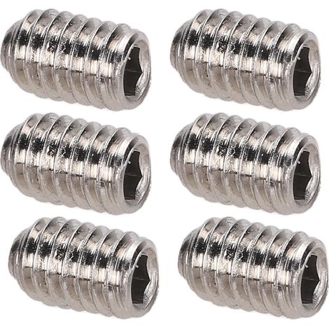 Lot de 50 vis sans tete acier inox A2-70 DIN 916 M2.5x4 vis de pression fixations mecanique bricolage auto meuble (1/5)