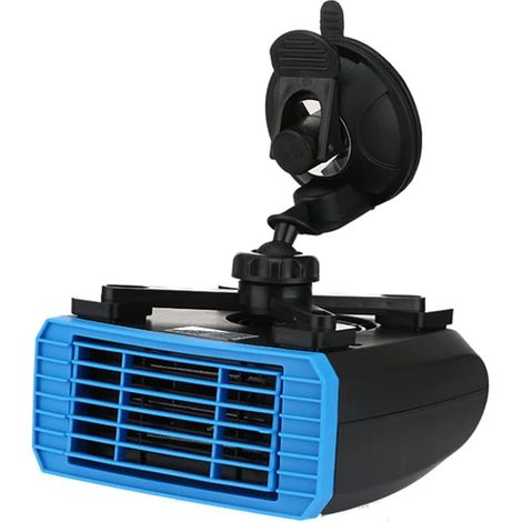 Car heater, car heater, 360-degree rotating heater, hot and cold windshield defroster, 12V 150W (1/4)