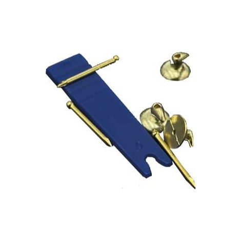 Ganci Quadri Con Paletta Ottonati