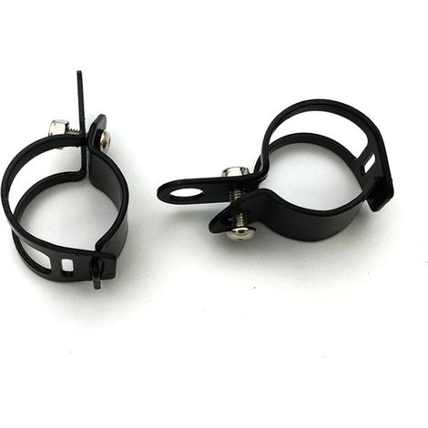 Ahlsen Soporte de señal de giro para motocicleta, abrazaderas de reubicación de horquilla de 27-36mm, 2 uds. (1/5)