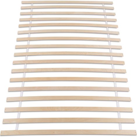 Sommier 140 x 190/200 cm PASIA Naturel 140x190 cm