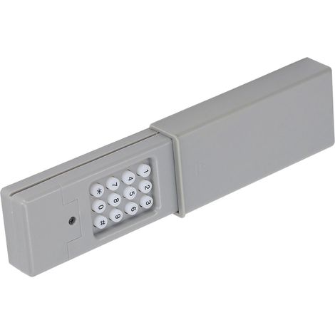Clavier sans fil pour portail de garage, clavier à code sans clé avec bouton d'apprentissage, télécommande universelle (1/5)