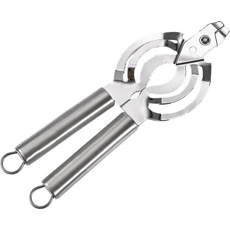 JSSEVN Allzwecköffner – Multifunktionales Küchenutensil – Dosen-, Glas- und Flaschenöffner – Küchenaccessoire aus Edelstahl (1/2)