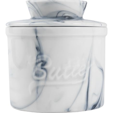 Boterpot - Céramique - Réservoir D Eau Intégré - Pour Conservation Douce De La Beurre Et Du Fromage - 1 Pièce (1/5)