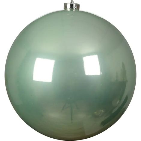 Esfera navideña decorativa menta 20 cm