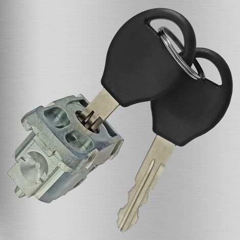 Replacement kit for driver's side door lock cylinder of Nissan Qashqai (2007-2014) 98YT9060