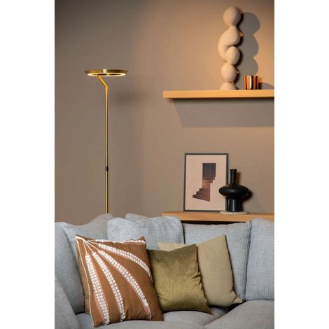 [GEBRAUCHT] B-Ware Lucide Stehleuchte Stehlampe Led Celeste Dimmbar Mattes Gold Messing Innenraum
