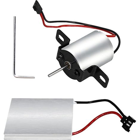 Motore per ventilatore da camino e pale/accessori per ventilatore da camino a 4 pale per stufa a legna/bruciatore a legna (1/5)