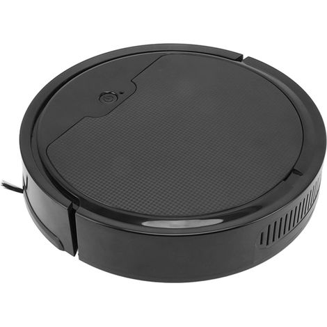 3-in-1-Saugroboter mit USB-Ladefunktion, 1800 Pa Saugkraft, Timer-Funktion, intelligenter Selbstreinigungsfunktion und 400-ml-Staubbehälter, Schwarz (1/5)