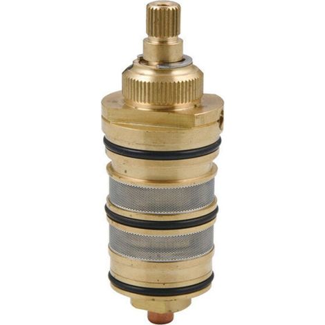 Thermostatische Duscharmatur aus Messing mit Kartusche und Griff für Duschmischer (1/5)