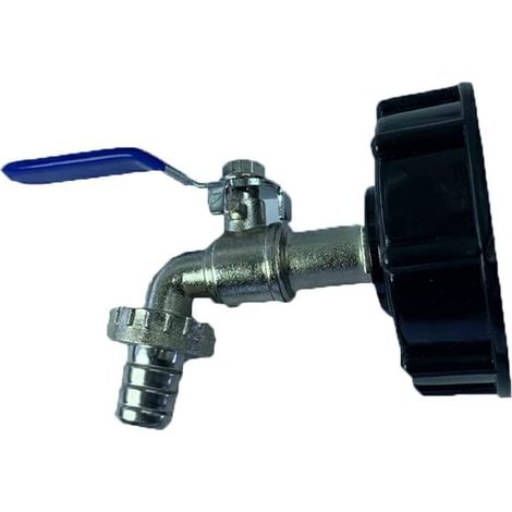 Lntyq Regenwassertank-Wasserhahn, Eimer-Wasserhahn, universeller wasserdichter Wasserhahn, Badewannen, Schwimmbäder, Wasserhahn, Anschlussadapter, Innenhof, Garten (1/5)