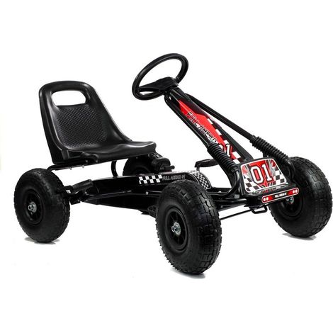 Go-Kart Schwarze A-15 Luftreifen (1/5)