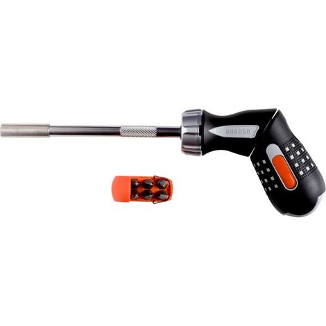 Bahco 808050P destornillador de carraca ergonómico 260 mm