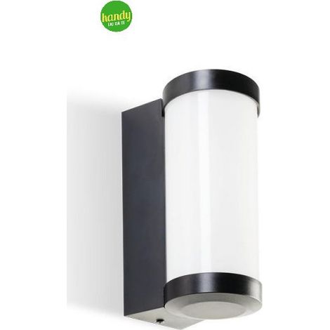 APPLIQUE LED 'ROLLO' 3+3 W 425 lumen / 4000K - nero (1/3)