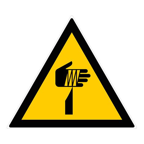 Panneau Danger élément pointu - Rigide Triangle 100mm - 4180380