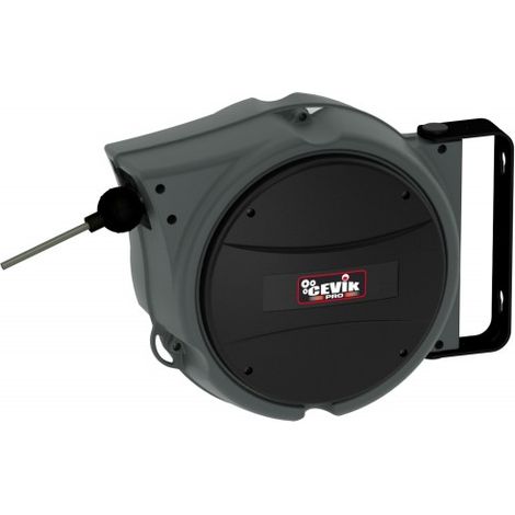 ENROLLADOR MANGUERA ELECTRICO 15 MTS CEVIK PRO