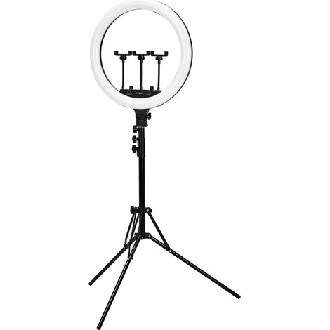 Leuchtringlampe 18" RGB mit Ständer, 45 W (1/5)