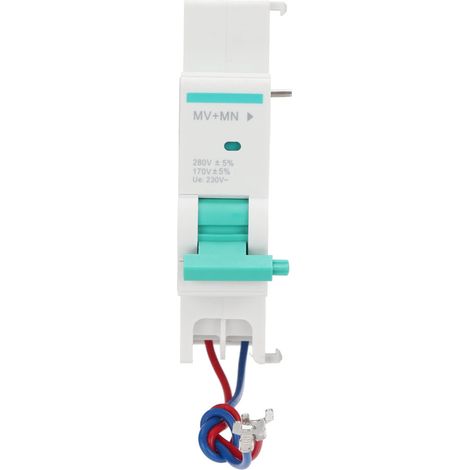 Disjoncteur miniature TGB1N, accessoire MV+MN, déclenchement en cas de surtension ou de sous-tension. (1/5)