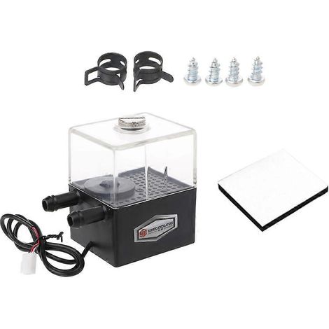 Pompe à eau silencieuse, pompe à eau intégrée pour refroidissement liquide PC, compatible PWM intelligent (1/4)