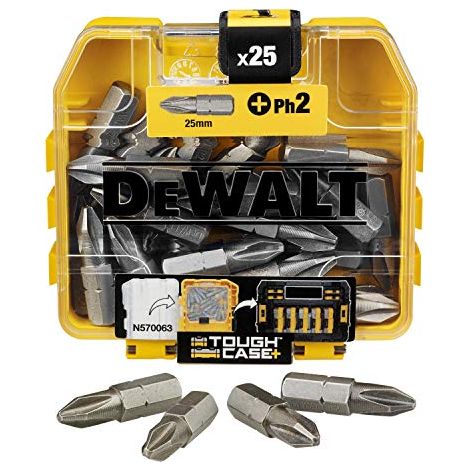 Set mit 25 Ph2-Bits, 25 mm DeWalt DT71522-QZ (1/5)