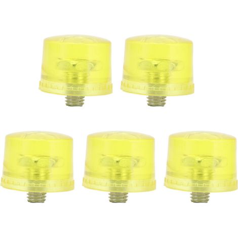 [Replacement de tête de marteau caoutchouc] [M8x1] [5Pcs transparents amortissants] (1/5)