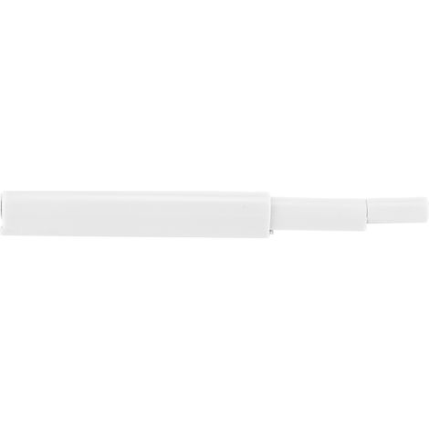 Loquet magnétique à poussée amortisseur pour porte d'armoire cuisine tiroir fournitures domestiques blanc (1/5)