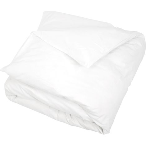 Housse de couette uni coton ALTO 280x240 cm (1/5)