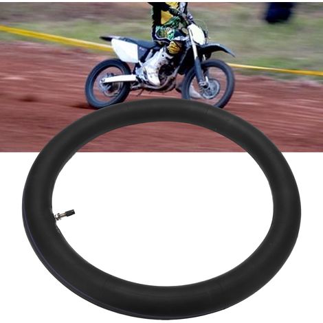 Chambre à air 2.50‑17 pour moto 110cc 125cc 140cc avec valve droite en caoutchouc (1/5)