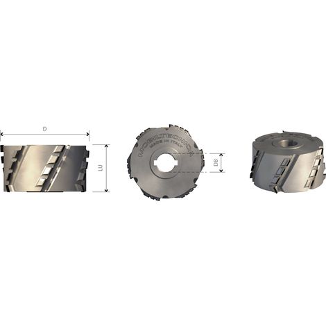 FRESE BORDATRICI AD ELICA IN DIAMANTE D100 PCD H4.5 MM ASS 30° - MOBILTECNICA  .1D100  LU35  Z2+2  ZTOT8  DB30  AX30°  DX  H4,5